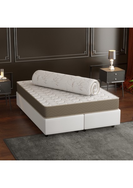 Full Ortopedik Bamboo Yatak Pedi 140X190 Cm,yatak Şiltesi,topper fırsatları