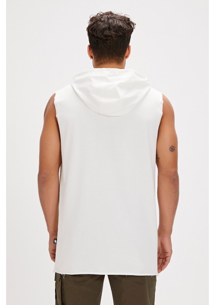 Bolt Beyaz Erkek Hoodie Sweatshirt fırsatları