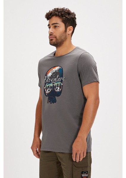 Bean Asfalt Baskılı Erkek Tişört fiyatları