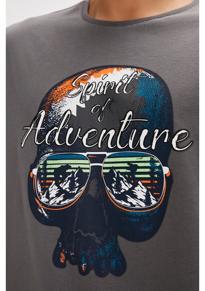 Bean Asfalt Baskılı Erkek Tişört modelleri