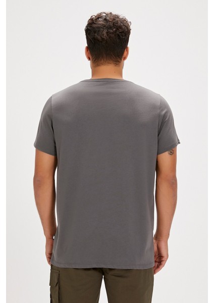 Bean Asfalt Baskılı Erkek Tişört indirimleri