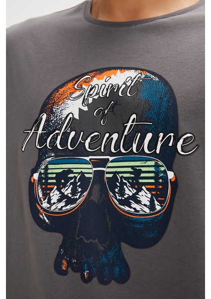 Bean Asfalt Baskılı Erkek Tişört modelleri