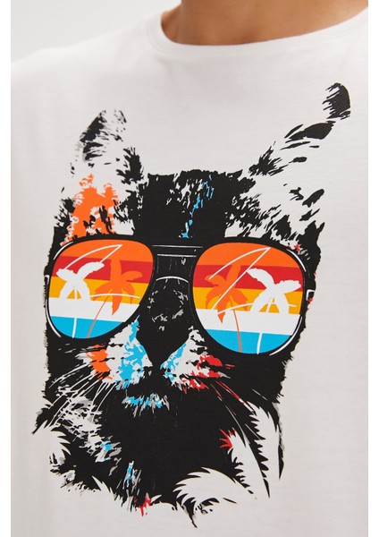 Manx Erkek Beyaz T-Shirt 24.01.07.011-C04 fiyatları