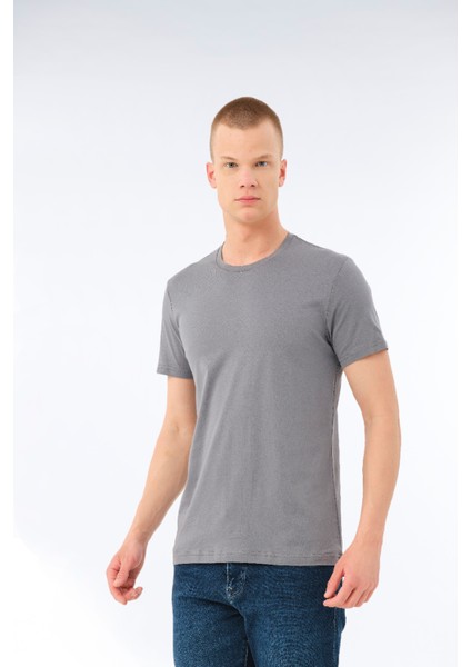 Erkek Sıfır Yaka T-Shirt