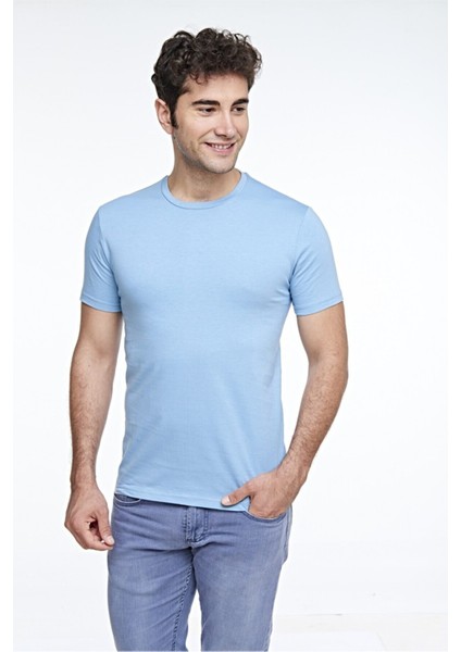 Erkek Sıfır Yaka T-Shirt indirimleri