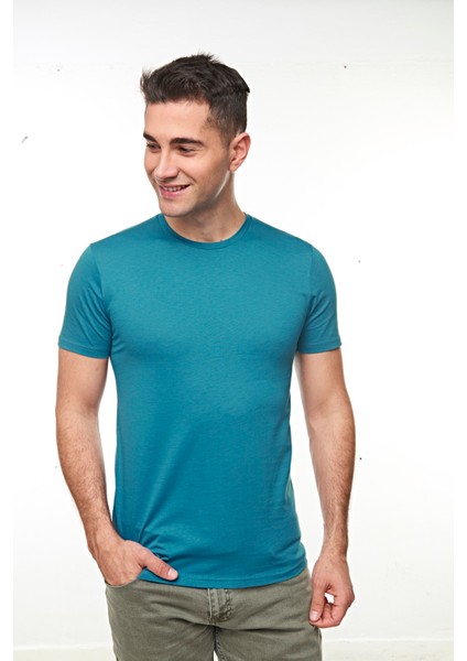 Erkek Sıfır Yaka T-Shirt fırsatları