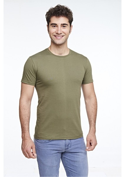 Erkek Sıfır Yaka T-Shirt modelleri