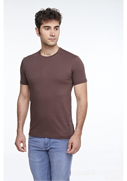 Erkek Sıfır Yaka T-Shirt modelleri