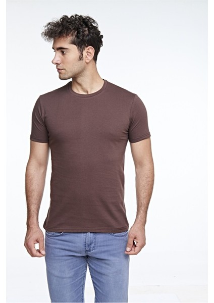 Erkek Sıfır Yaka T-Shirt indirimleri