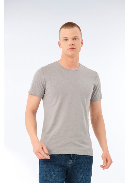 Erkek Sıfır Yaka T-Shirt