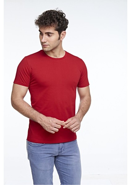 Erkek Sıfır Yaka T-Shirt modelleri