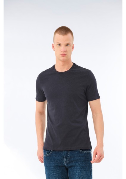 Erkek Sıfır Yaka T-Shirt