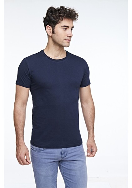 Erkek Sıfır Yaka T-Shirt indirimleri