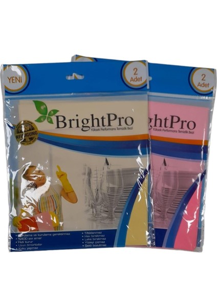 Brıghtpro Nano Mikrofilament Bez 32 x 40CM.*2Lİ