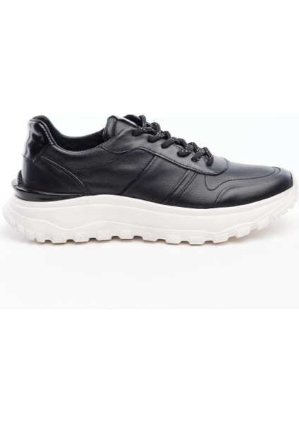Deri Yüksek Taban Erkek Sneaker