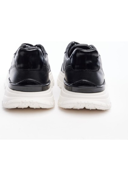 Deri Yüksek Taban Erkek Sneaker
