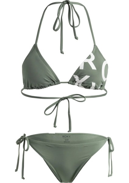 Sd Be cl Tıkı Trı Reg Ts Set Yeşil Kadın Bikini