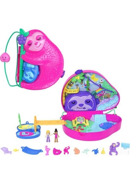 Polly Pocket Çanta Olabilen Micro Oyun Setleri GKJ63 HRD40