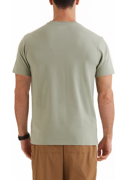 Csc M Basic Logo Brushed Erkek Kısa Kollu Outdoor T-Shirt CS0287-348 modelleri