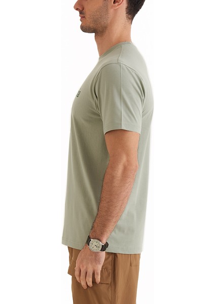 Csc M Basic Logo Brushed Erkek Kısa Kollu Outdoor T-Shirt CS0287-348 fırsatları