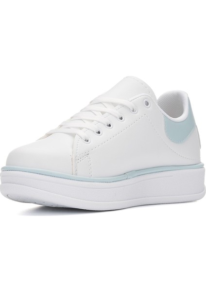 Günlük Kadın Sneaker Spor Ayakkabı Bağcıklı Rahat Hafif Kalın Tabanlı 525G fiyatları