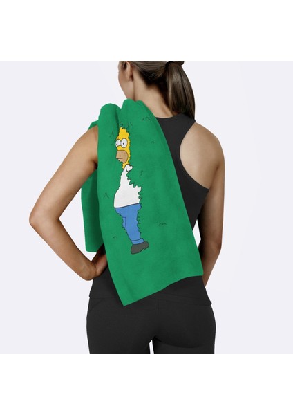Homer Simpson Spor Havlusu