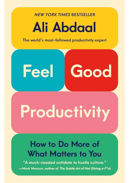 Feel Good Productivity (Ciltli) - Ali Abdaal