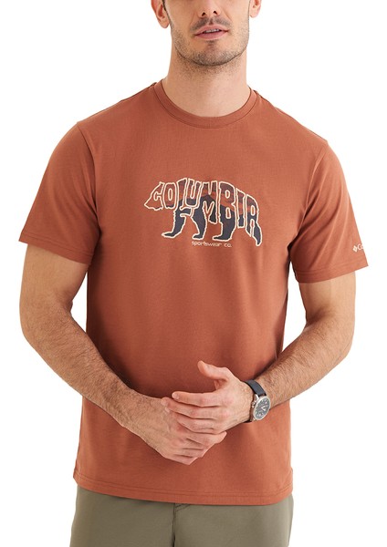 Csc Bearly Stroll Erkek Kısa Kollu Outdoor T-Shirt CS0359-229