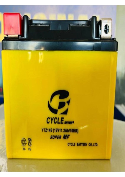 12 Volt 11.2 Amper YTZ14-S (12V 11.2 Ah/10 Hr ) Cyclye Battery Motorsiklet Akü