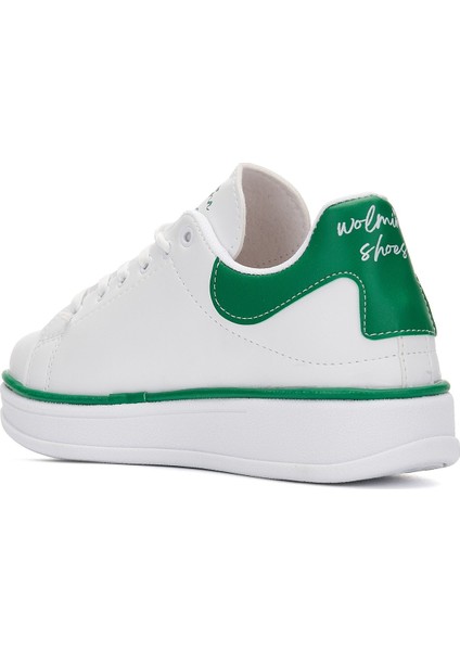 Günlük Kadın Sneaker Spor Ayakkabı Bağcıklı Rahat Hafif Kalın Tabanlı 525G modelleri