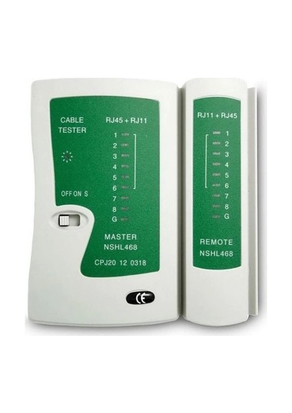 Internet Kablo Test Cihazı Cat6 Kablo Tester Cat5 Kablo Test Cihazı RJ11 Tester