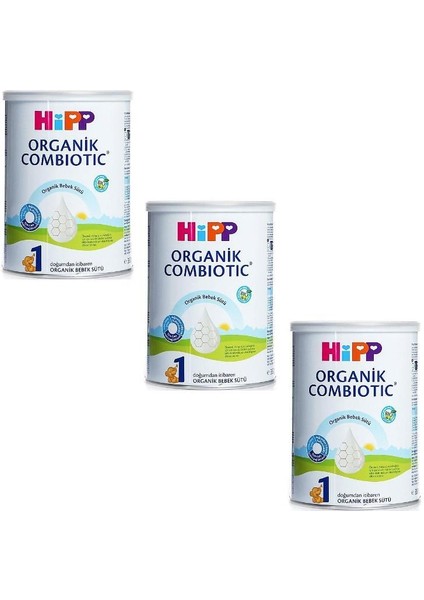 Organik Combiotic Bebek Sütü 1 Numara 350 gr 3 Adet