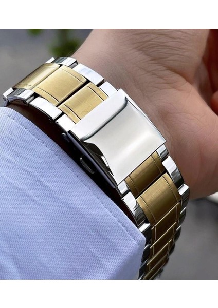 Erkek Fonksiyonlu Metal Kordon Kol Saati modelleri