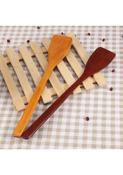 Kırmızı Stil S Beden Ev Yapışmaz Ahşap Spatula Turner Kızarmış Kürek Pişirme Mutfak Gereçleri Pişirme Spatula Akşam Yemeği Yemek Wok Kürek Malzemeleri (Yurt Dışından)