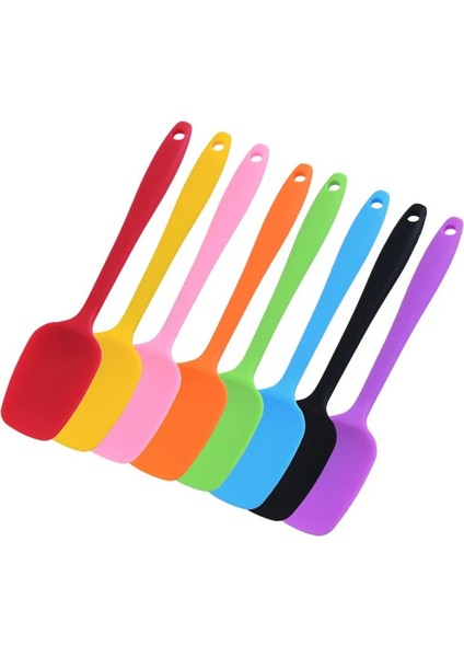 Sarı Stil Evrensel Isıya Dayanıklı Entegre Kolu Silikon Kaşık Kazıyıcı Spatula Dondurma Tereyağı Kek Mutfak Ev Pişirme Aracı Gereçler (Yurt Dışından) fiyatları