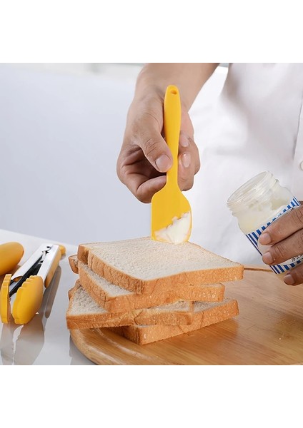 Yemek Maşası Stili 1 Adet Silikon Gereçler Evrensel Silikon Spatula Yağ Fırçası Gıda Maşa Yumurta Çırpma Mutfak Gereçleri Dıy Pişirme Aracı (Yurt Dışından) indirimleri