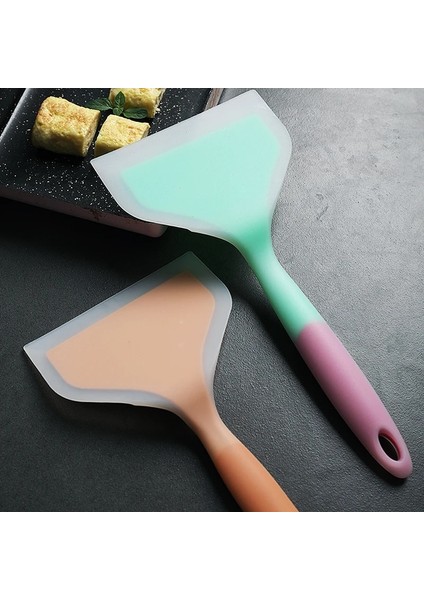 G Tarzı Renkli Pişirme Silikon Spatulalar Kichen Sıyırıcılar Geniş Pizza Kürek Işlevli Yapışmaz Kazıyıcı Isıya Dayanıklı Mutfak Aleti (Yurt Dışından) fırsatları