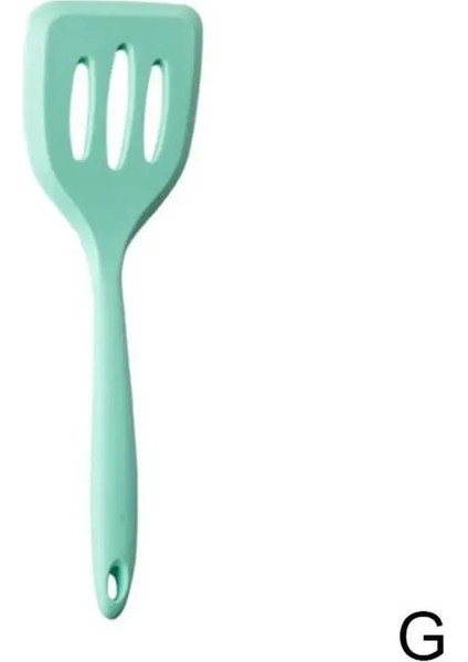 Ordu Yeşili Tarzı Silikon Spatula Makarna Yumurta Çırpıcı Turner Çorba Kaşığı Spatula Fırça Kazıyıcı Yapışmaz Silikon Mutfak Gereçleri Spatula Pişirme Araçları (Yurt Dışından)