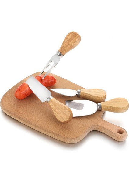 C Stili Paslanmaz Çelik Çatal Spatula Barbekü Mutfak Aletleri Fırça Pişirme Gereçleri Alet Seti Isıya Dayanıklı Barbekü Tereyağı Peynir Bıçağı (Yurt Dışından) modelleri
