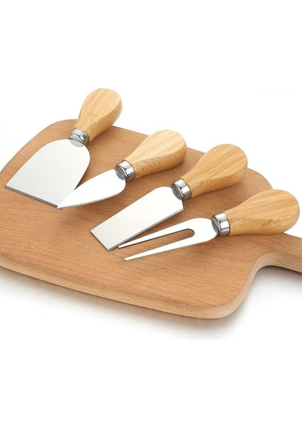 C Stili Paslanmaz Çelik Çatal Spatula Barbekü Mutfak Aletleri Fırça Pişirme Gereçleri Alet Seti Isıya Dayanıklı Barbekü Tereyağı Peynir Bıçağı (Yurt Dışından) indirimleri
