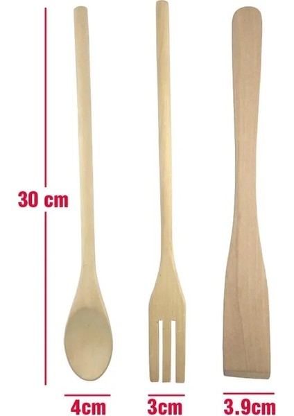 Spatula 30CM 1pc Tarzı Ahşap Bambu Mutfak Gereçleri Masif Ahşap Gadget Kaşık Çatal Turner Spatula Doğal Mutfak Aletleri (Yurt Dışından) fiyatları