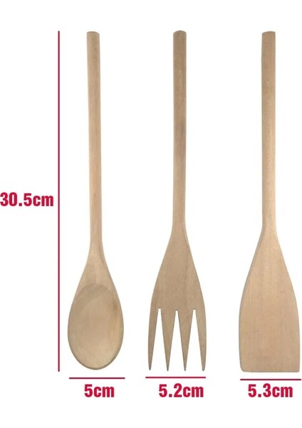 Spatula 30CM 1pc Tarzı Ahşap Bambu Mutfak Gereçleri Masif Ahşap Gadget Kaşık Çatal Turner Spatula Doğal Mutfak Aletleri (Yurt Dışından) fırsatları