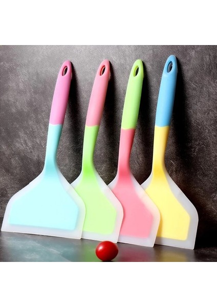No.7 Tarzı Mutfak Aksesuarları Kazıyıcı Ev Pişirme Gereçleri Silikon Spatula Sığır Eti Yumurta Widepizza Kürek Yapışmaz Turner Gıda Kaldırıcıları (Yurt Dışından) fiyatları