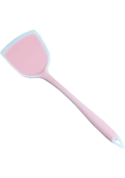 Pembe Beyaz Tarzı Silikon Spatula Sığır Eti Yumurta Mutfak Kazıyıcı Geniş Pizza Kürek Yapışmaz Turners Gıda Kaldırıcılar Ev Pişirme Gereçleri 3 Renk (Yurt Dışından)
