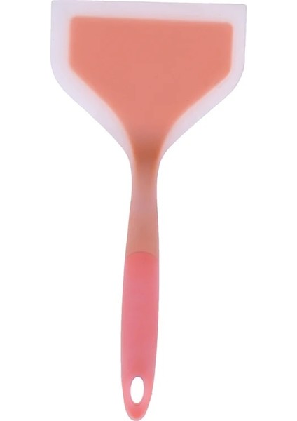Turuncu Tarzı Yapışmaz Silikon Spatula Omlet Tava Turner Sığır Eti Yumurta Pişirme Spatulaları Geniş Pizza Kürek Mutfak Kazıyıcı Pişirme Gereçleri (Yurt Dışından)