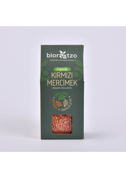 Artizan Bronz Kalıp Organik Glütensiz Vegan Kırmızı Mercimek Rısoni 6 Paket x 200 G Avantajlı Paket