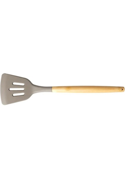 Bej Tarzı Ahşap Silikon Spatula Maşası Çorba Kepçesi Turner Çırpma Pişirme Aleti Mutfak Gereçleri Için Kürek Yapışmaz Tencere Pişirme Aleti (Yurt Dışından) indirimleri