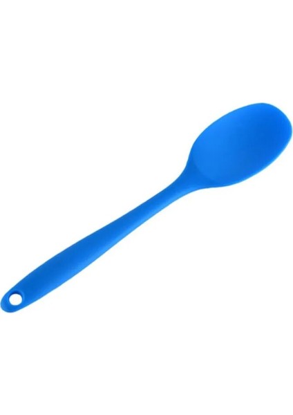 Turuncu Tarzı Kek Macun Spatula Silikon Kaşık Karıştırma Kaşığı Uzun Saplı Pişirme Gereçleri Sofra Takımı Mutfak Çorba Kaşıkları (Yurt Dışından)
