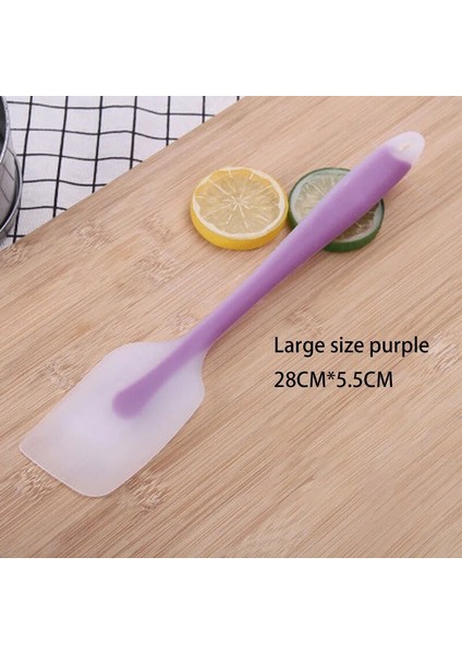 GJC14 Mor Tarzı Yapışmaz Silikon Spatula Mutfak Gereçleri Pişirme Gereçleri Spatula Sığır Eti Yumurta Tereyağı Kazıyıcı Pizza Kürek Çeviriciler Yiyecek Kaldırıcılar (Yurt Dışından)