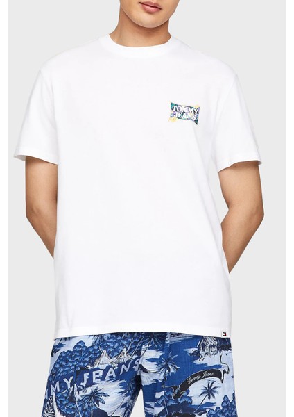 Organik Pamuklu Regular Erkek T Shirt Dm0Dm18562 Ybr